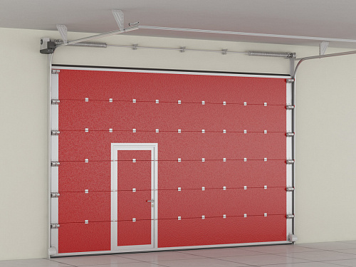 Секционные противопожарные ворота с классом огнестойкости EI60.  4